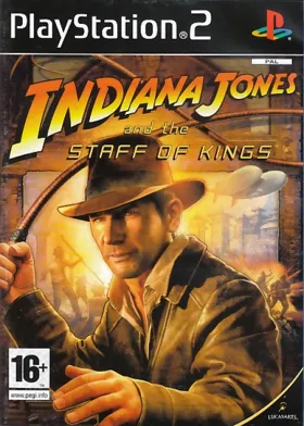 Indiana Jones and the Staff of Kings box cover front